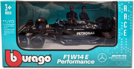 Race F1 Mercedes-Amg W14 E 2023 #63 Bburago - zdjęcie 2