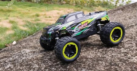 Racent Samochód Monster Truck Crossy 1/16 785-5 RGB2 szczotkowy zielony - zdjęcie 4