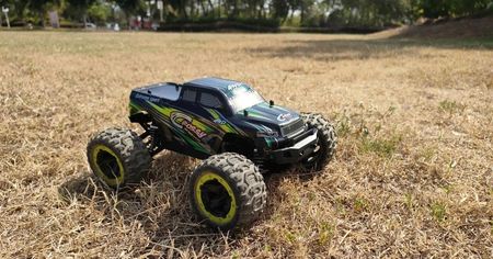 Racent Samochód Monster Truck Crossy 1/16 785-5 RGB2 szczotkowy zielony - zdjęcie 5