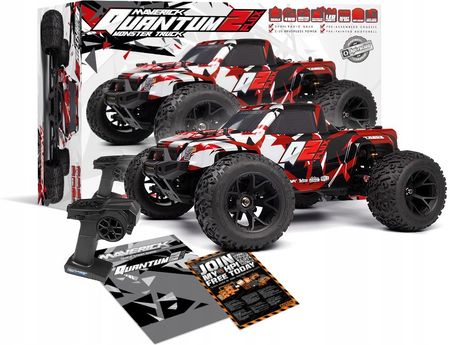 Model rc bezszczotkowy Maverick Quantum2 Flux Mt 4x4 1/10 oświetlenie Led - zdjęcie 5