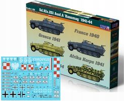 Zdjęcie Mistercraft G-94 Sdk. Kfz. 251 ausf A 1941-44 powstańcza Starówka 1:35 - Koziegłowy