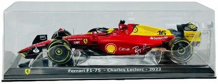 Bolid F1 Ferrari F1-75 Monza #16 Bburago 1:24 - zdjęcie 2