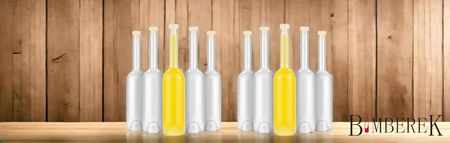 5x Butelki szklane Fenice 700ml Na Nalewki Wino butelka szklana wysoka - zdjęcie 2