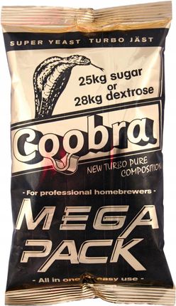 Drożdże Gorzelnicze Turbo Coobra Mega Pack 100L 360 G - zdjęcie 3