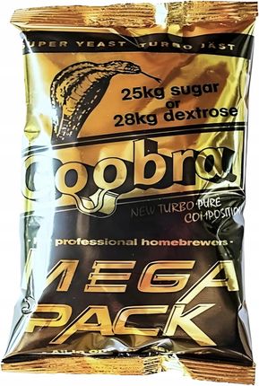 Drożdże Gorzelnicze Turbo Coobra Mega Pack 100L 360 G - zdjęcie 2