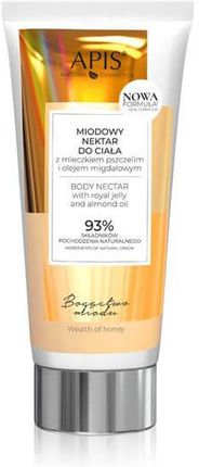 Apis - Bogactwo miodu - Nektar do ciała 200ml, krem z mleczkiem pszczelim 100ml - Zestaw Świąteczny - zdjęcie 2