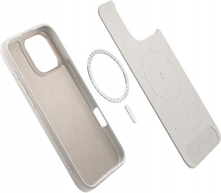 Spigen Etui Cyrill Kajuk Mag Do Magsafe Iphone 16 Pro Max Beżowe - zdjęcie 5