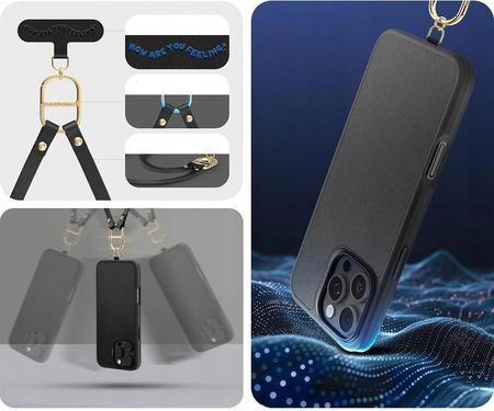 Spigen Etui Cyrill Kajuk Classic Charm Mag Do Magsafe Iphone 16 Pro Czarne - zdjęcie 4