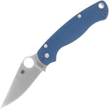 Zdjęcie Spyderco Inc. Nóż Składany Spyderco Para Military 2 Cobalt Blue G10 Satin Cpm Spy27 By Sal Eric Glesser C81Gpcbl2 - Zakroczym