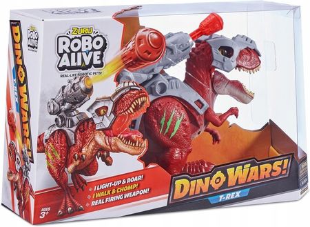 Zuru Figurka Interaktywna Robo Alive Dino Wars T-Rex - zdjęcie 3