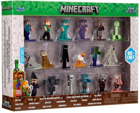 Jada Toys Zestaw Figurek Minecraft 253265013 - zdjęcie 3