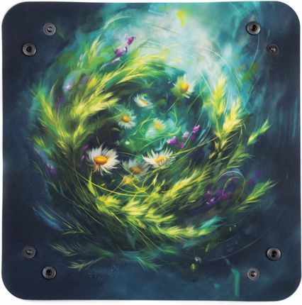Playmaty Tacka na kości - Dice Tray - Kwietny Wianek 22x22cm - zdjęcie 5
