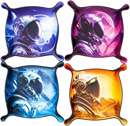 Playmaty ISS Vanguard - Zestaw 4 Dice Tray'ów 20x20cm - zdjęcie 2