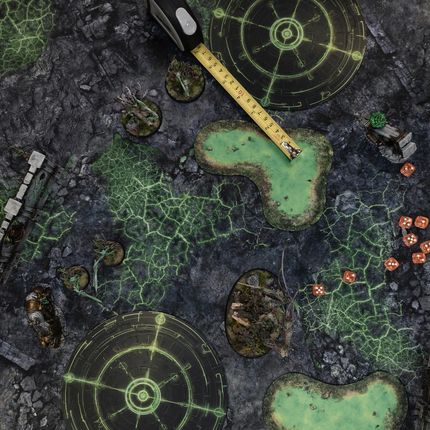 Playmaty Znacznik do Age of Sigmar 4e / Warhammer 40K - Przeklęty Rytuał - 6szt. - zdjęcie 3