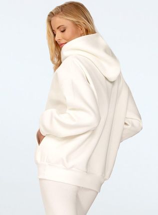 Bluza Oseye ECRU BAWEŁNA GRUBA (kolor ecru, rozmiar XL) - zdjęcie 2
