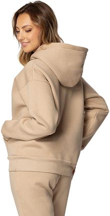 Bluza DK-K-B6 CAPPUCCINO BAWEŁNA GRUBA (kolor CAPPUCCINO, rozmiar XL) - zdjęcie 2