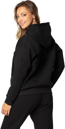 Bluza DK-K-B6 CZARNY BAWEŁNA GRUBA (kolor czarny, rozmiar 2xl) - zdjęcie 2