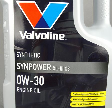 Valvoline Synthetic Synpower 0W30 Xl-Iii C3 5L - zdjęcie 3