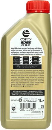 Castrol Edge Titanium C3 5W30 1L - zdjęcie 2