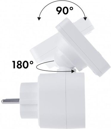 Włącznik czasowy - timer cyfrowy GreenBlue, max. obciążenie 16A, IP20, GB605 F - zdjęcie 2