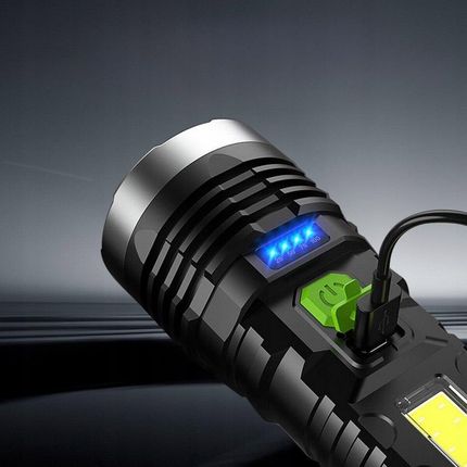 Latarka akumulatorowa Genetic Sytem led szperacz - zdjęcie 2