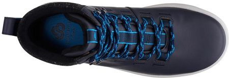 Botki damskie Clarks Step ExplorHi. granatowe skórzane 37,5 - zdjęcie 2