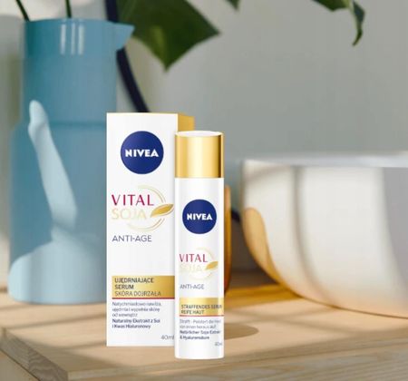 Nivea Vital Soja Anti-Age Serum Odmładzające Serum Do Twarzy 40Ml - zdjęcie 3
