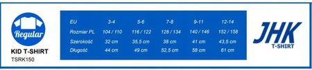 Koszulka dziecięca T-shirt zielony w-f 116 Jhk - zdjęcie 2
