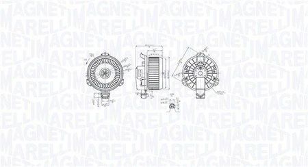 Magneti Marelli Wentylator Wewnętrzny 069412762010 - zdjęcie 2