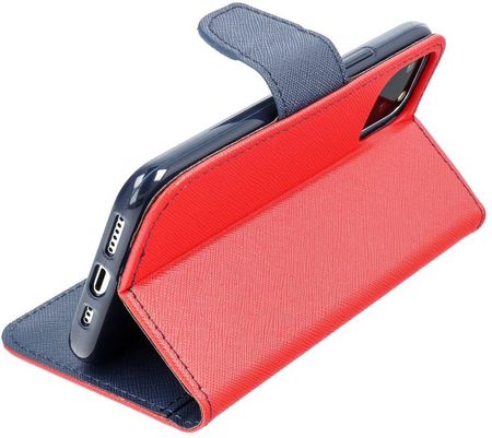 Kabura Fancy Book Do Iphone 16 Plus Czerwony Granatowy - zdjęcie 2