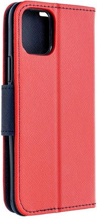 Kabura Fancy Book Do Iphone 16 Plus Czerwony Granatowy - zdjęcie 3