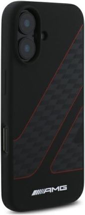 Mercedes Amg Amhmp16S2Scfr Iphone 16 6 1 Czarny Black Hardcase Checkered Flag Pattern Magsafe - zdjęcie 5
