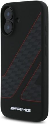 Mercedes Amg Amhmp16S2Scfr Iphone 16 6 1 Czarny Black Hardcase Checkered Flag Pattern Magsafe - zdjęcie 4