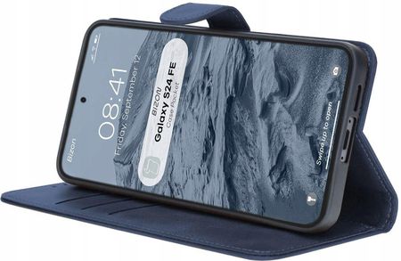 Bizon Z Klapką Case Do Samsung Galaxy S24 Fe - zdjęcie 4