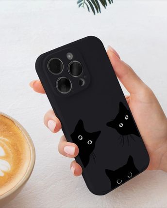Pieceofcase Realme C67 4G Czarne Koty - zdjęcie 2