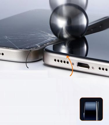Torras Szkło Ochronne Do Iphone 15 Pro Max Ochronny - zdjęcie 2