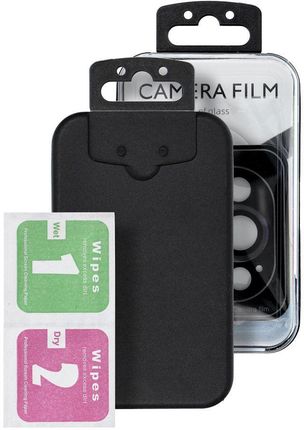 Osłona Aparatu Protector 9H Aplikator Do Iphone 11 Pro Max Czarna - zdjęcie 2
