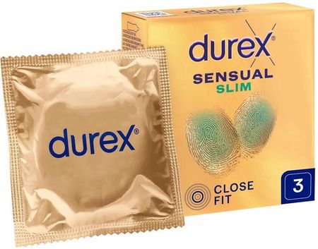 Durex Sensual Slim Close Fit 3szt. - zdjęcie 3