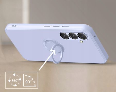 Krainagsm Do Samsung Galaxy A34 5G Silicone Ring Case - zdjęcie 4