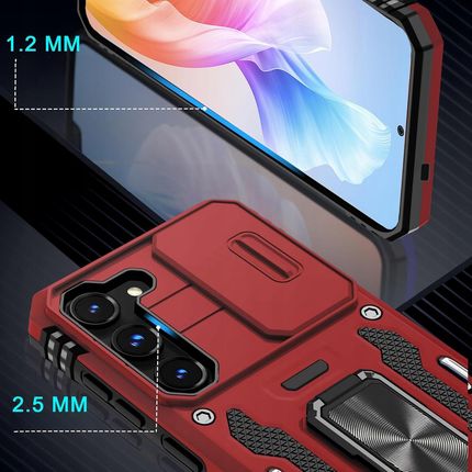 Proflo Do Samsung S23 Czerwone Zamykana - zdjęcie 3