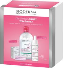 Zdjęcie Bioderma Sensibio Zestaw Xmass 2024 H2O Woda Micelarna 500ml + Defensive Serum 30ml + Płatki Kosmetyczne Glov Puszyste 3szt. - Bieżuń