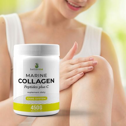 Kdf Betterme Marine Collagen Peptides Plus C Proszek 450g - zdjęcie 3