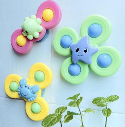 Galopi Fidget Spinner Z Przyssawką Sensoryczna Zabawka Do Kąpieli Zwierzęta Oc 236 - zdjęcie 6