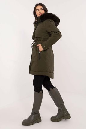 Kurtka Damska Model SK-KR-HH-2409.17X Khaki - Factory Price - zdjęcie 2