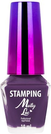 Molly Lac Lakier Do Stempli I Stampingu Fioletowy Nr 7 10ml - zdjęcie 4