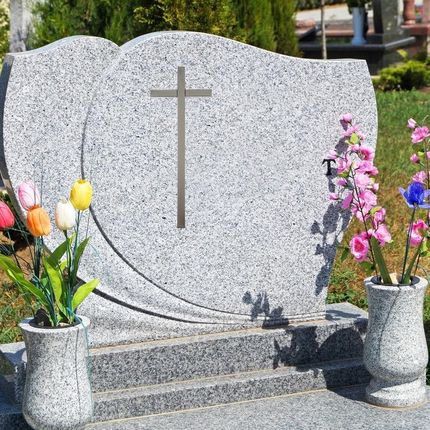 Metalium Krzyż metalowy, cmentarny, na cmentarz - zdjęcie 2