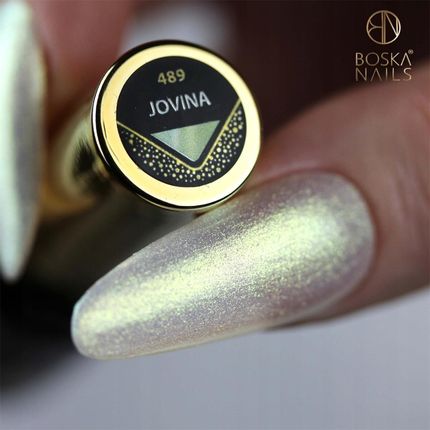 Boska Nails Lakier Hybrydowy Comic Glow Jovina No 489 Boska Nails 6ml - zdjęcie 3