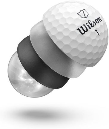 Piłki Golfowe Wilson Staff Model Białe - zdjęcie 2