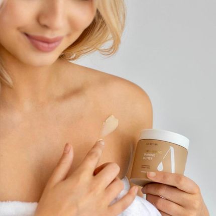 Azure Tan Shimmering Stopniowo Opalające Masło Do Ciała 200ml - zdjęcie 2