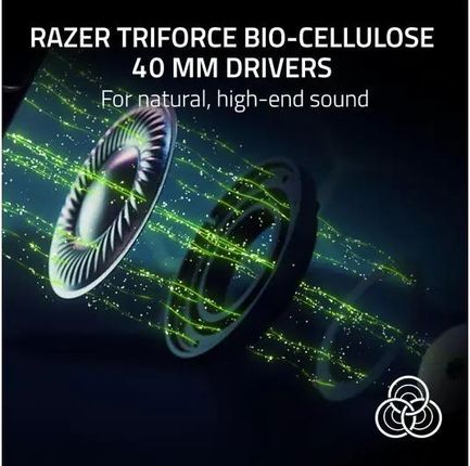 Razer Kraken V4 Pro Czarny (RZ0405160100R3M1) - zdjęcie 5